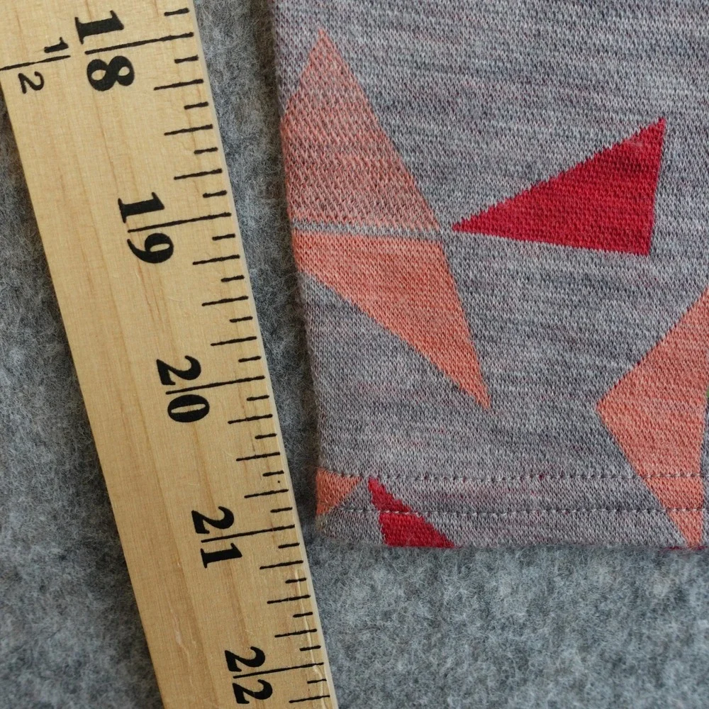 Smartwool Kids Thermal Merino 250 Base‎ Layer Leggings XL Gray Red Pinwheel
